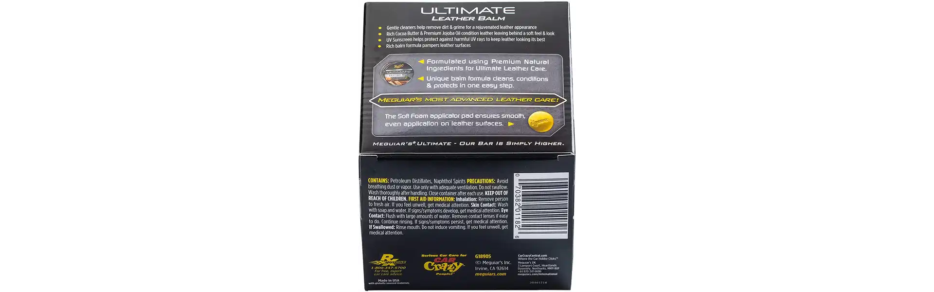MEGUIARS ULTIMATE LEATHER BALM UNIT