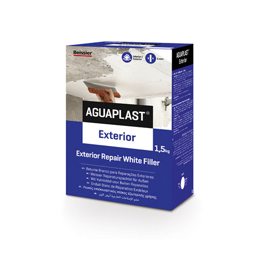BESSIER AGUAPLAST EXTERIOR FILLER WHITE 1.5KG