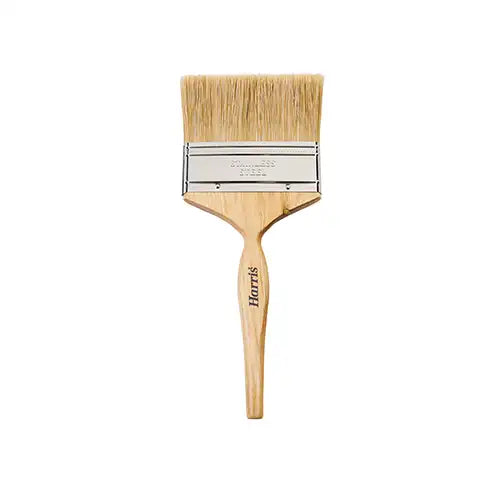 HARRIS ORANGE TIP WHITE  PAINT BRUSH 4 "