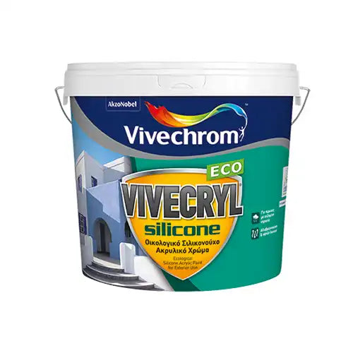 VIVE WHITE VIVECRYL SILICONE  10LT