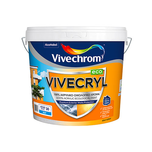 VIVECHROM  VIVECRYL WHITE 30 10L