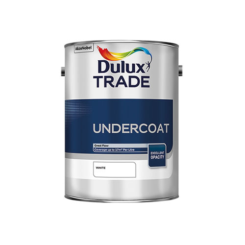 DULUX TRADE BRILLIANT WHITE UNDERCOAT 1L