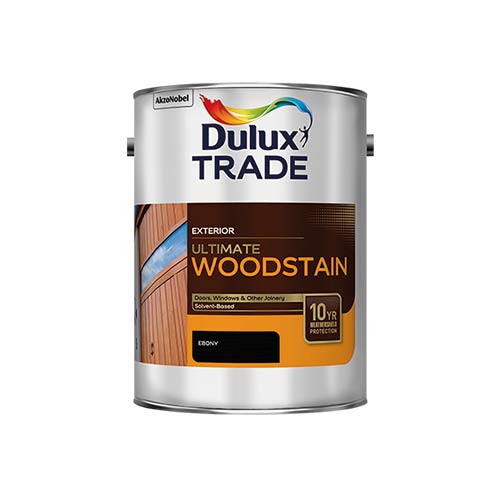 DULUX TRADE WEATHERSHIELD ULIMATE WOODSTAIN RICH MAHOGANY 1L