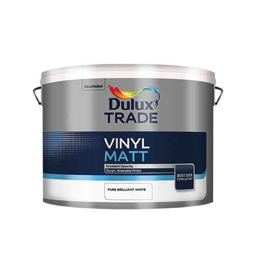 DULUX TRADE VINYL MATT BASELIGHT 750ML