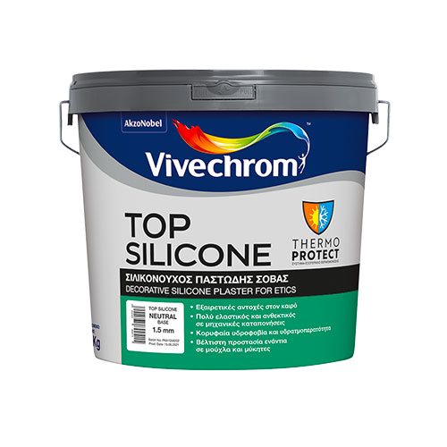 VIVECHROM  THERMOPROTECT TOP SILICONE WHITE 1MM 25KG