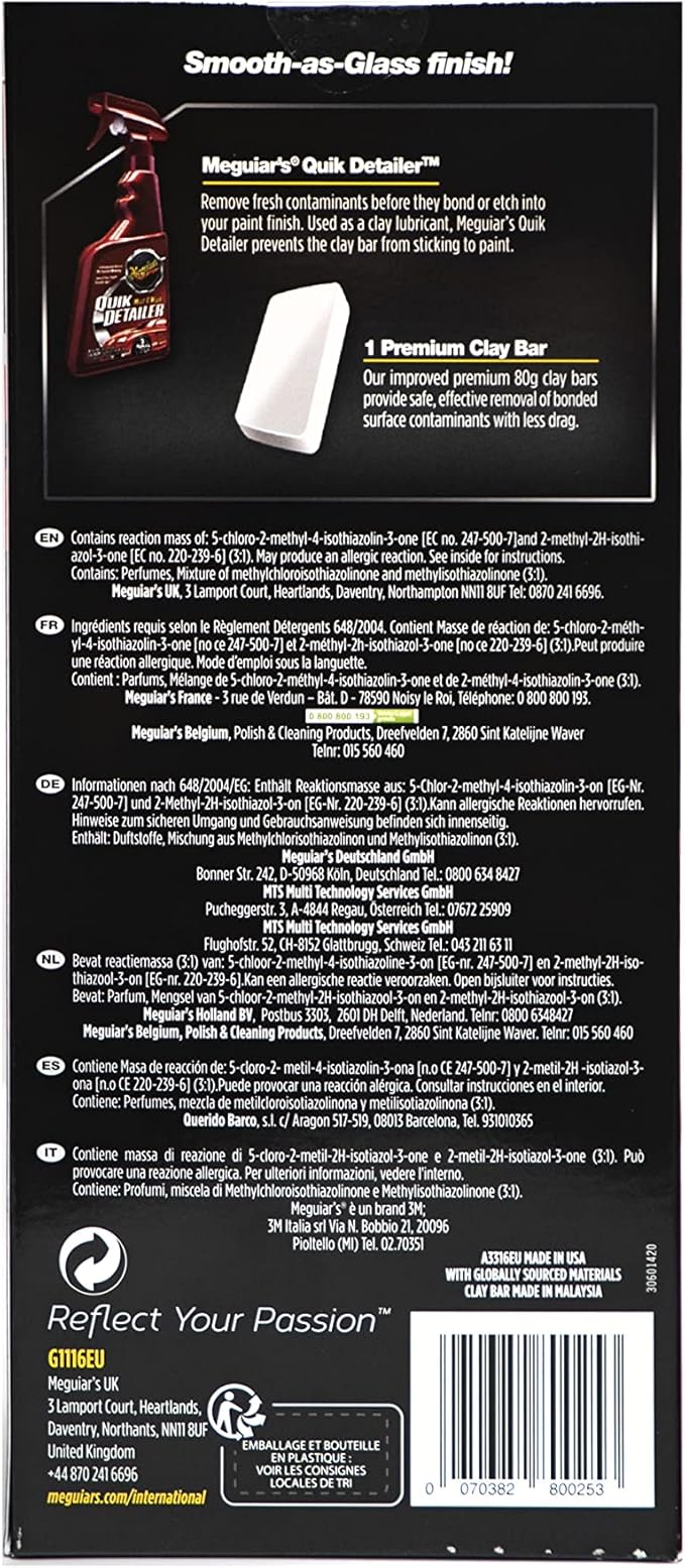 MEGUIARS QUIK CLAY DETAILING KIT