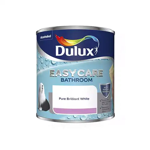 DULUX PB WHITE BATHROOMS EASYCARE 2.5L