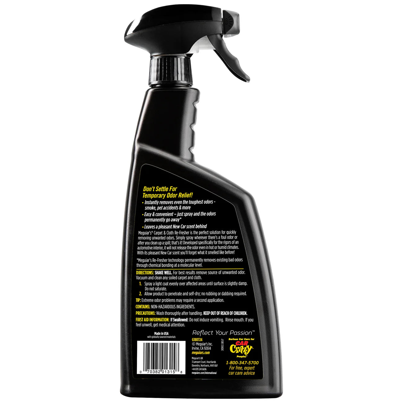 MEGUIARS CARPET AND CLOTH REFRESHER 710ML