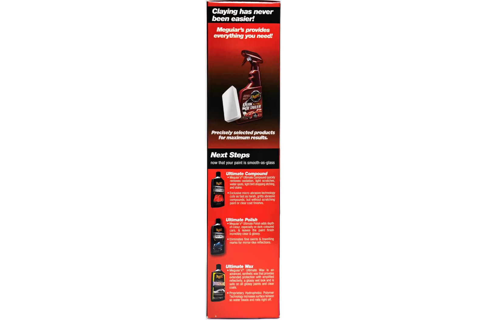 MEGUIARS QUIK CLAY DETAILING KIT